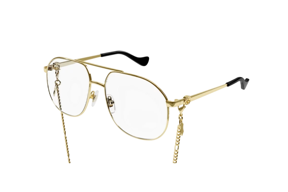 GUCCI GG 1091O 001 с цепочкой